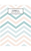 Cornell Notes Notebook: College Ruled Lined Cornell Note Paper Notes Taking System Journal Notebook for School Students University Classroom Lectures Notepad Composition Bo