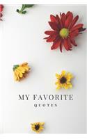 My Favorite Quotes