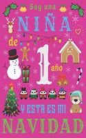 Soy una niña de 1 año y esta es mi Navidad