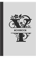 Y Notebook letter
