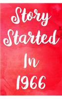Story Started In 1966