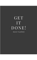Get It Done Daily Planner (Undated)
