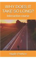 Why Does It Take So Long?: Interactive Course