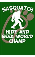 Sasquatch Hide and Seek World Champ