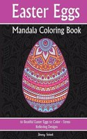 Easter Eggs Mandala Coloring Book