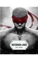 Notebook Lined Lee Sin: Notebook Journal Diary
