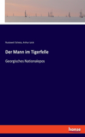 Mann im Tigerfelle