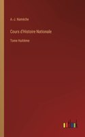 Cours d'Histoire Nationale