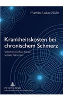 Krankheitskosten Bei Chronischem Schmerz