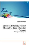 Community Participation in Alternative Basic Education Program