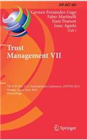 Trust Management VII