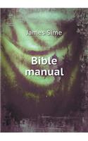 Bible manual: (English)
