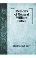 Memoirs of General William Butler