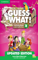 Guess What! Level 4 Activity Book with Digital Pack and Home Booklet Special Edition for Spain Updated