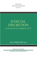 Judicial Discretion in European Perspective