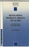 Developing People's Ability to Learn: European Perspectives on Self-Learning Competency and Technological Change- A Study of Eurotecnet (a Community Programme to Promote Innovation in Vo