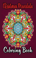 Christmas Mandala Coloring Book: An Adults Christmas Mandala Coloring Book 50 Pages Relaxing Design for Man and Women Vol-1