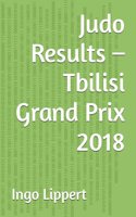 Judo Results - Tbilisi Grand Prix 2018