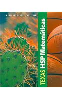 Harcourt School Publishers Spanish Math Texas: Student Edition Grade 3 2009