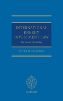 International Energy Investment Law