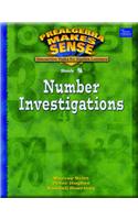 Pre-Algebra Make Sense, Book 4, Number Investigations, Student Edition