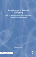 Fundamentals of Effective Mentorship