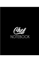 Chef Notebook: Make Your Own Cookbook - My Best Recipes And Blank Recipe Book Journal For Personalized Recipes - Blank Recipe Journal And Organizer For Recipes, 10