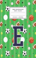 Primary Composition Notebook Grades K-2 Story Journal E