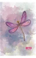 Dotted Journal: Dragonfly Lovers Dot Grid Journal, Journaling Diary, Dotted Writing Log, Dot Grid Notebook Sheets to Write Inspirations, Lists, Goals