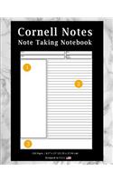 Cornell Notes Note Taking Notebook