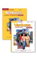 Ventures Basic Literacy Value Pack (Student's Book with Audio CD and Workbook with Audio CD)