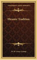 Hiramic Tradition