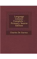 Language Lessons: Complete