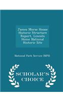 James Morse House Historic Structure Report, Lincoln Home National Historic Site - Scholar's Choice Edition