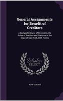 General Assignments for Benefit of Creditors