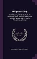 Religious Sanity