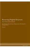 Reversing Vaginal Dryness
