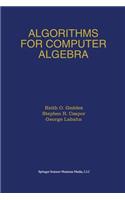 Algorithms for Computer Algebra