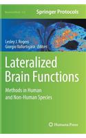 Lateralized Brain Functions: Methods in Human and Non-Human Species