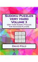 Sudoku Puzzles Very Hard Volume 3