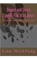 Dissect and Learn Excel(R) VBA in 24 Hours
