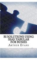 Bi Solutions Using Ssas Tabular for Busies
