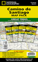 Camino de Santiago Map Map Pack Bundle