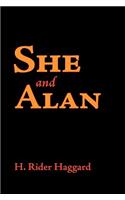 She and Allan, Large-Print Edition