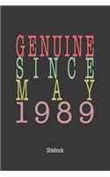 Genuine Since May 1989