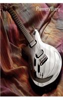 Planner/Diary: Undated Weekly Planner - Gift for Music Lover, Musician, Guitar Player, Guitarist