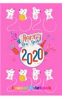 Happy New Year 2020 journal notebook