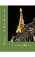 Texts for tourists