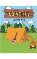 Camping Coloring Book