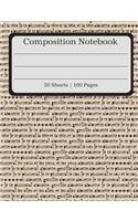 Composition Notebook